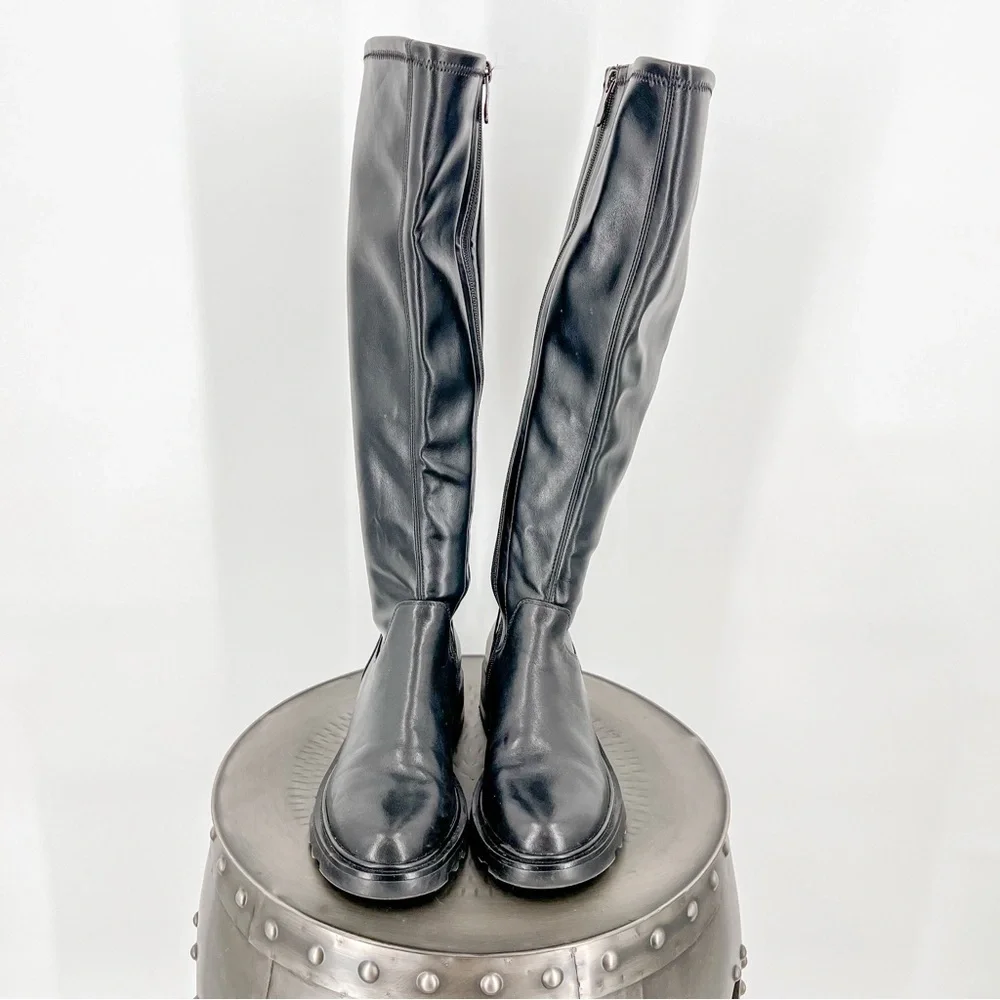 Black NL Collection Over the Knee Boots